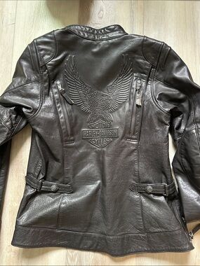 Harley Davidson Ladies Motorcycle Leather jacket